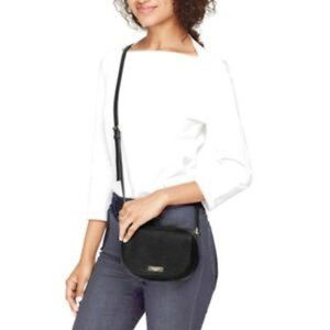 KATE SPADE Black Carsen Laurel Way Crossbody Bag